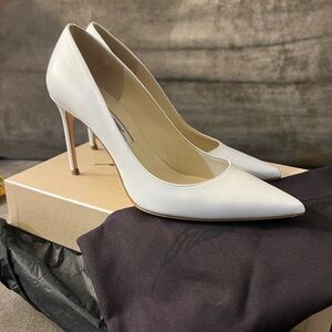 Brian Atwood White Valerie Pump Size 6